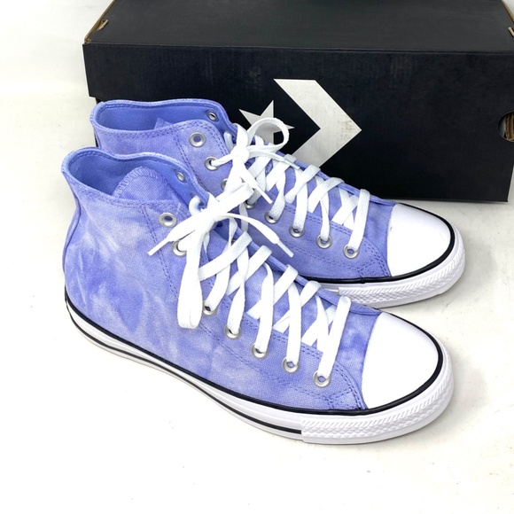 Converse Chuck Taylor High Top Shoe Ultraviolet Canvas Men Size Sneakers A04961F - Picture 7 of 10
